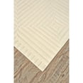thumbnail image 2 of Feizy Channels Modern Geometric, Ivory, 4' x 6' Accent Rug Stain Fade Resistant Easy Care Global Floor Rug for Living room Bedroom, 2 of 5