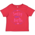 thumbnail image 3 of Inktastic Sassy Since Birth, Sassy, Sassy Girl, Arrow, Hearts Girls Toddler T-Shirt, 3 of 5