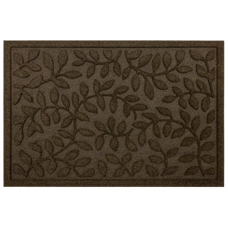 Mainstays Rambling Vine Brown Outdoor Doormat, 24 x 36 In
