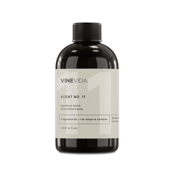 VINEVIDA Scent NO. 11, Signature Scent: Blue Cotton Candy Fragrance Oil, 4 Fl Oz