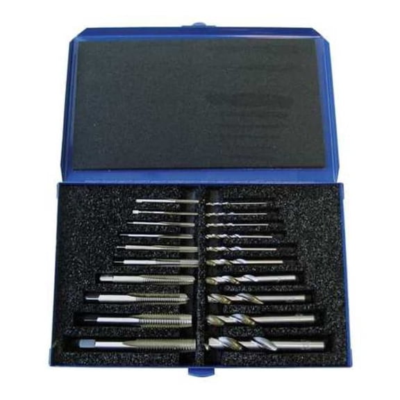 Chicago-Latrobe Drill/Tap Set,20pc,NC 12910