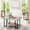Gray, variant on MIERES 3-Piece Coffee Table Set, includes two side tables; rustic-style solid wood coffee table set with metal frame; suitable for living rooms and offices; gray
