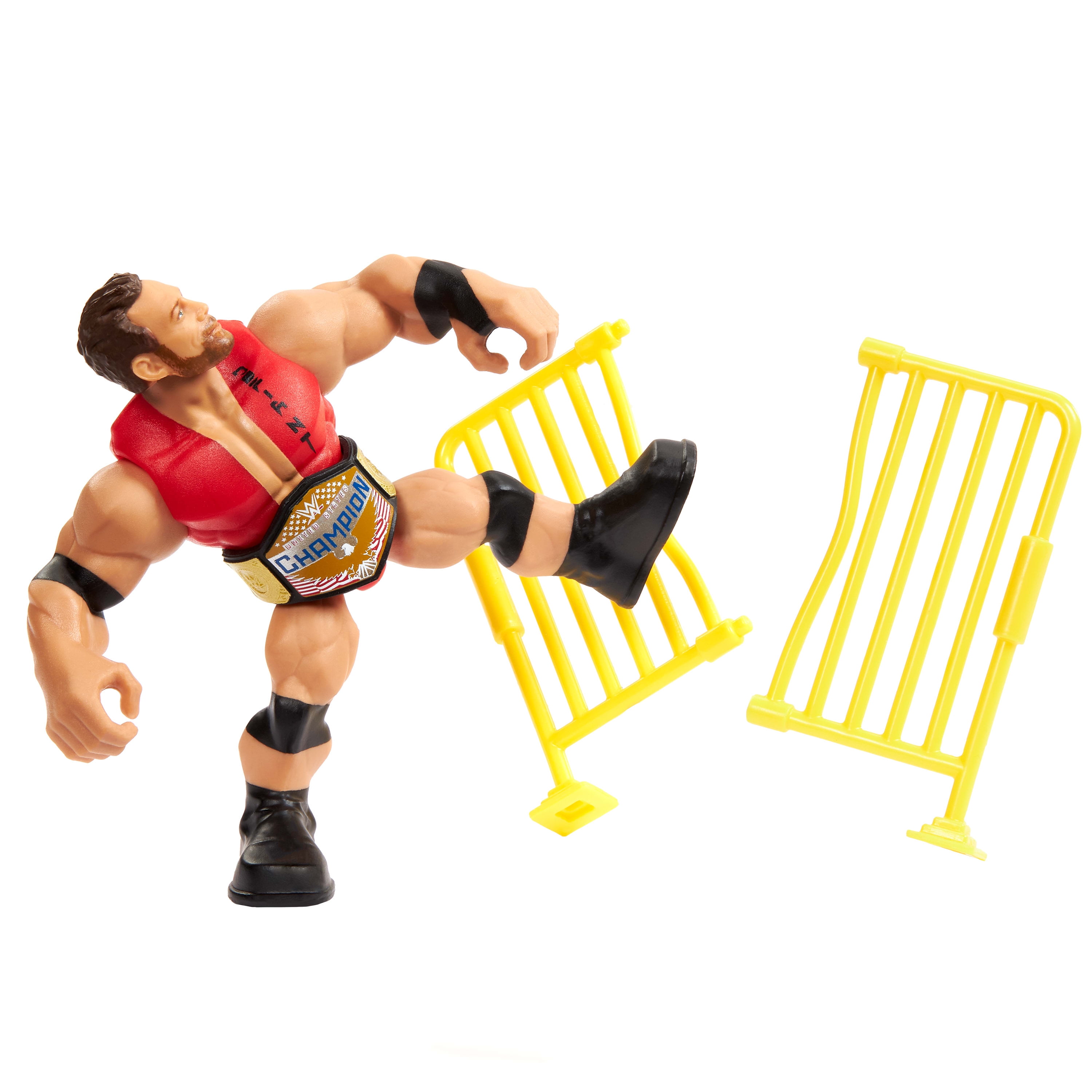 WWE Knuckle Crunchers Figurine et acc. 8,23cm Craquements d’os