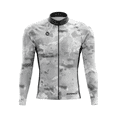 thumbnail image 3 of Maillot de ciclismo de invierno de manga larga para hombre, ropa de ciclismo de camuflaje, ropa térmica de malla/polar para primavera y otoño RIGHTTRACK, ropa para bicicleta de montaña, 3 of 5