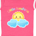 thumbnail image 4 of Inktastic Little Sunshine- Cute Sun Rainbow Letters Boys or Girls Baby Bodysuit, 4 of 5