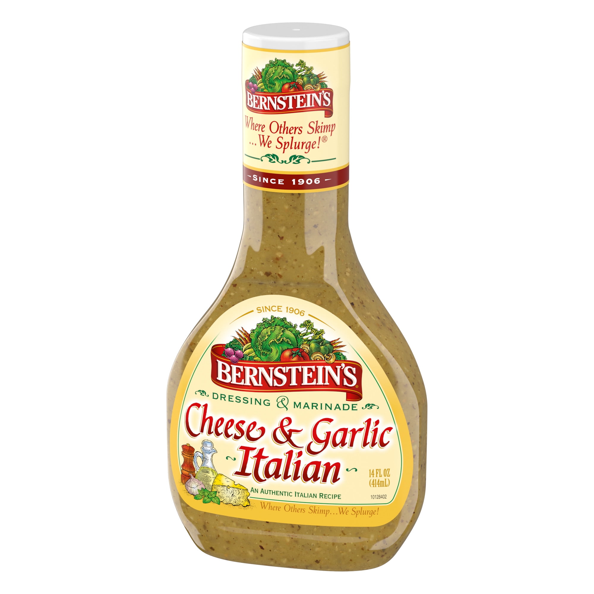 Bernstein's Cheese & Garlic Italian Salad Dressing, 14 oz
