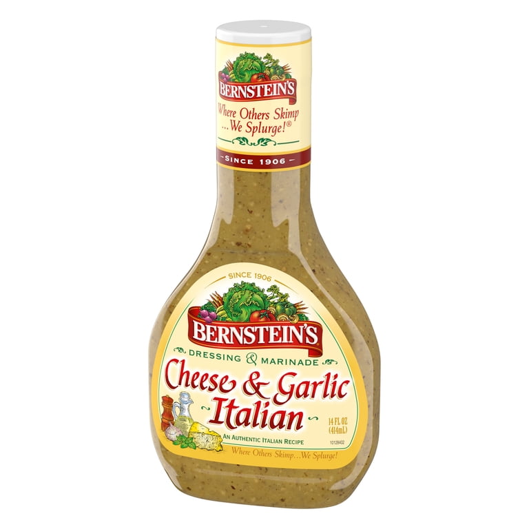 Bernstein's Cheese & Garlic Italian Salad Dressing, 14 oz