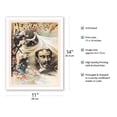 thumbnail image 2 of Alexander Herrmann the Great - Adelaide Herrmann the Queen of Magic - Vintage Magic Poster c.1885 - Fine Art Matte Paper Print (Unframed) 11x14in, 2 of 4