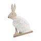 thumbnail image 1 of Figuras de conejo de Pascua, adorno de de Pascua, adorno de escritorio, escultura de animales de dibujos animados, escultura de conejo de, 1 of 8