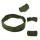 thumbnail image 3 of 1 pieza de diademas deportivas para hombres y mujeres Unique Bargains Verde Militar 25x7.5cm, 3 of 7