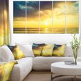 thumbnail image 1 of Yellowish Sky over Serene Seashore, 1 of 3