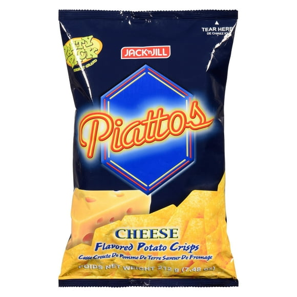 JnJ Piattos Saveur de Fromage Format Grand 212g JnJ Piattos Saveur de Fromage 212g