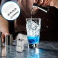 thumbnail image 5 of Wine Chiller 1 Set Whiskey Stones Stainless Steel Ice Cube Reusable Cooling Whisky Rocks Metal Chilling Stones Drink Wine Cooler with Ice Tongs for Bourbon Drinking Gifts Beer Cooler, 5 of 5