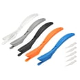 thumbnail image 1 of Uxcell 5Pack Cortador de Papel de Regalo, Herramienta de Corte Deslizante de Seguridad para Papel de Regalo, Vinilo, Ventana, Regalos de Navidad, Manualidades, Azul/Naranja Rojo/Negro/Blanco/Gris, 1 of 6