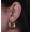 Gold, variant on Marshal Hoops Earrings for Women – Bold 925 Sterling Silver with 18K Gold Vermeil, Chunky Lightweight Statement Hoops, Anti-Tarnish, 27x25mm Everyday Gold Earrings