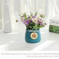 thumbnail image 4 of Maceta de interior Flor artificial Florero azul Maceta artificial Crisantemo Maceta moderna Decoración del hogar Mesa central de flores Planta artificial, 4 of 5