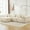 Beige, variant on OUTGOODS 108" L-Shape Cloud Sectional, Modular Corduroy Sofa, Left-Facing, Gray