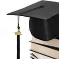 thumbnail image 4 of Toptie Unisex Kid Graduation Cap With Tassel 2024-Green, 4 of 5