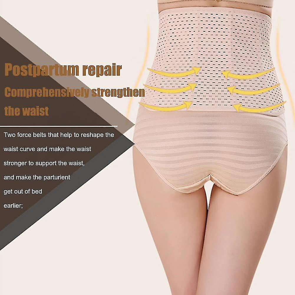 Sykyv Postpartum Belly Wrap Belt Band Abdominal Binder Post Pregnancy Postnatal After Birth Breathable Elastic Postpartum Support Adjustable Walmart