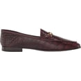 thumbnail image 6 of Sam Edelman Loraine Bordeaux Leather Fashion Rounded Toe Slip On Loafers (Bordeaux, 6.5), 6 of 6