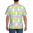 thumbnail image 2 of Rocae Rainbow Rabbit for Men's Moisture-Wicking Crew Tee - T-Shirt for Sports, Outdoor Activities, and Casual WearX-Large, 2 of 9