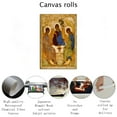 thumbnail image 6 of Andrei Rublev Art Painting The Holy Trinity Poster Vintage Religion Culture Canvas Poster Print Wall Art Picture Modern Home Bedroom Wall Decor, 6 of 7
