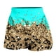 thumbnail image 3 of Gibobby faldas deportivas para mujer Falda estampada de entrenamiento informal diario para mujer Tenis Yoga Deporte Falda Pantalones cortos Falda(Azul， L), 3 of 5