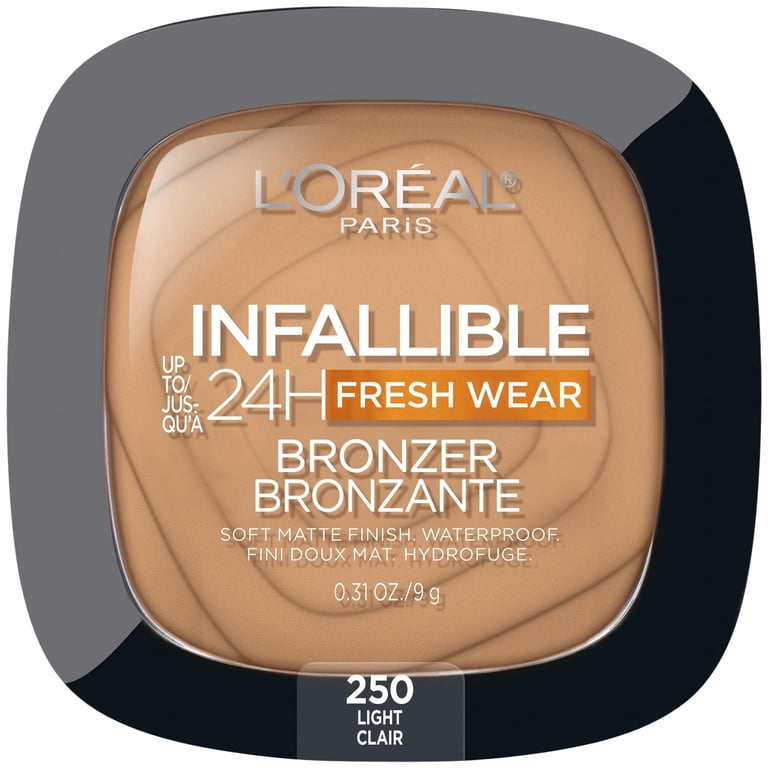 L'Oréal Paris Infallible 24H Soft Matte Bronzer, Light photo 1
