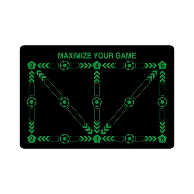 Football Foot Training Floor Mat Household Mud Sports Control Carpet Indoor Soundproof Football Mat