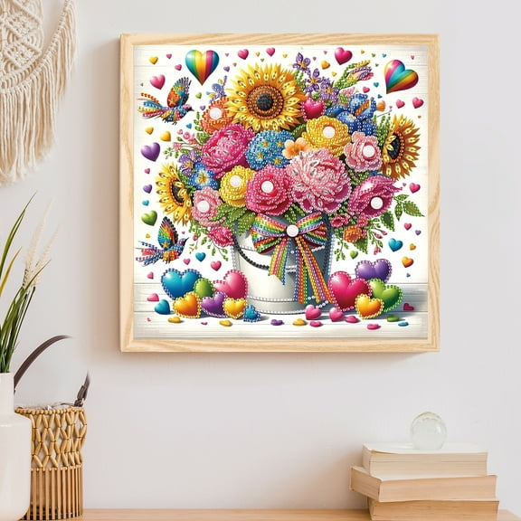 Flower Diamond Art Painting Kit