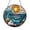 Acrylic 3.5 Inch, variant on Ocean Seashell Acrylic Hanging Decor Accent for Seaside Inspired Interior Gift