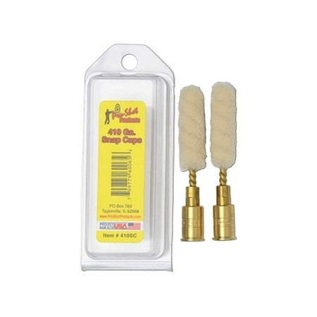 Pro-Shot 410 Snap Caps with Wool Mop Package Quantity 2, 410SCP