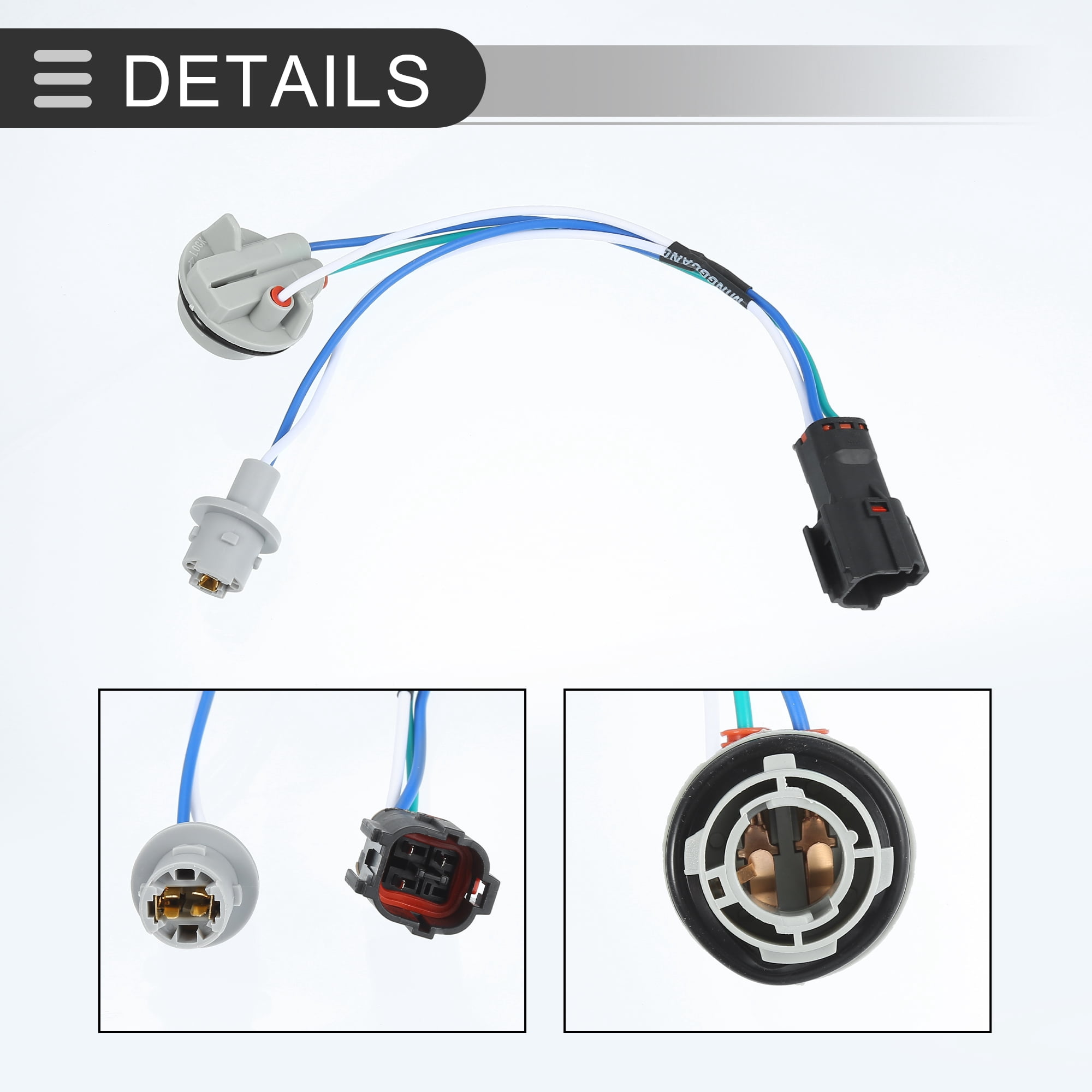 Unique Bargains Tail Light Socket Wiring for Kia Sportage 2016-2019 Plastic No.92480D9020