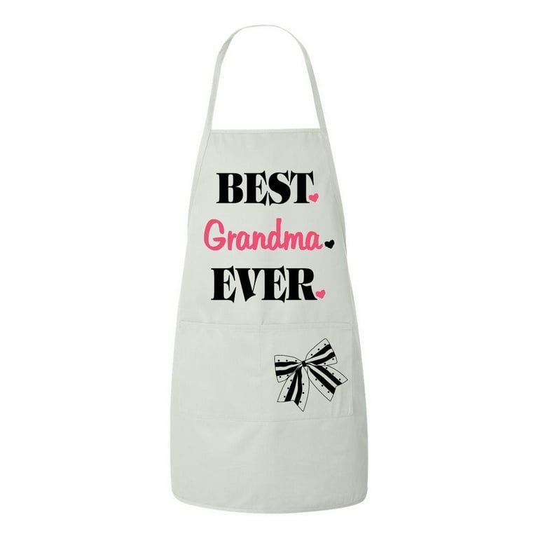 It Tastes Best With Mom For The Best Cook In The World I Love My Mom Apron  by kunterbuntdesig