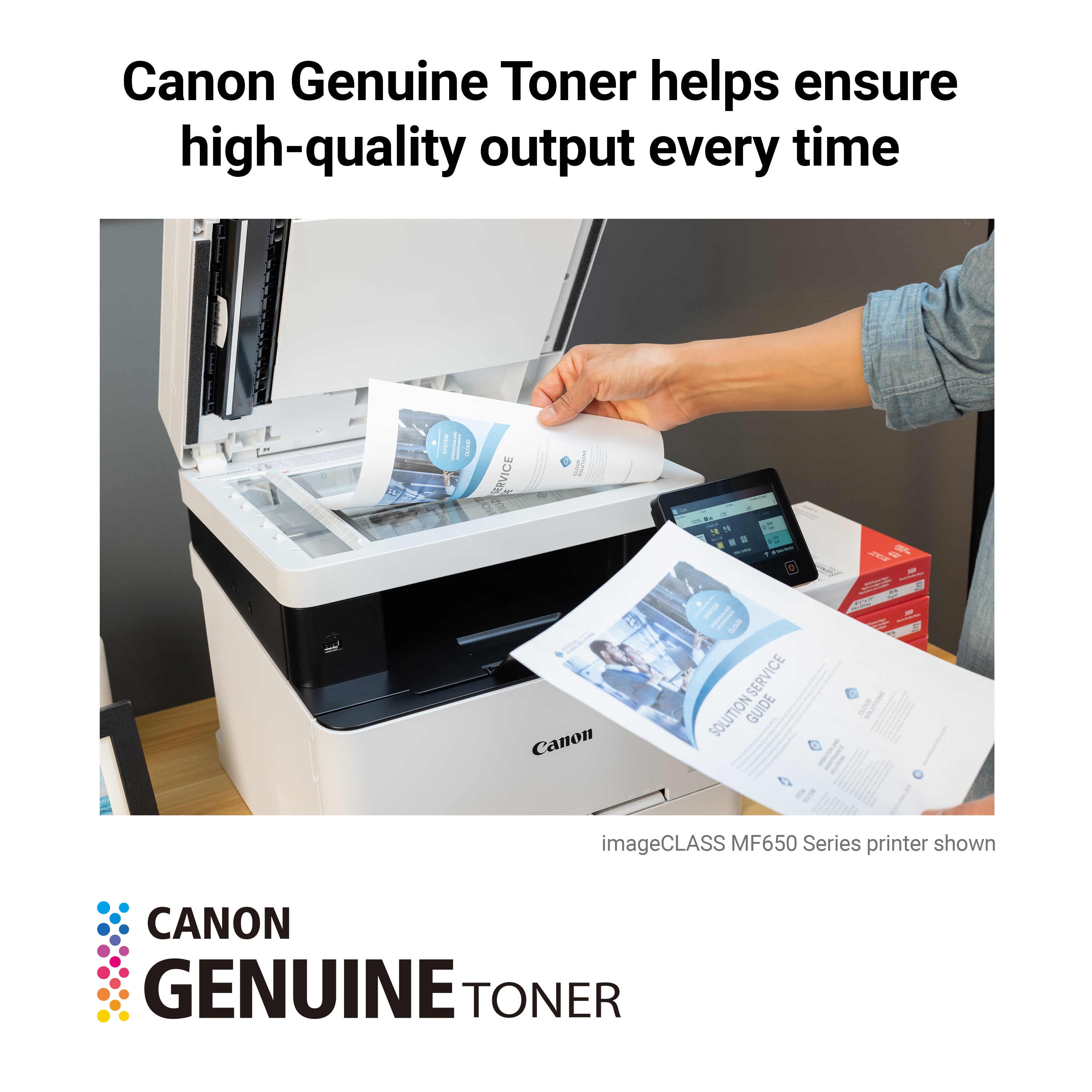 Canon Genuine Toner 054 Black for Laser Printer - Standard
