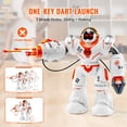 thumbnail image 4 of Robot RC VEVOR, modo de batalla programable con lanzador de dardos 3+, 4 of 9