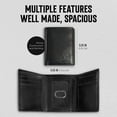 thumbnail image 3 of Bull Guard Genuine Nappa Leather Trifold Wallet For Men RFID And ID Window, 3 of 8