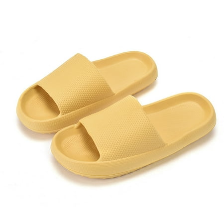 

Aoochasliy Womens Shoes Slippers Woman Massage Shower Bathroom Open Toe Super Thick Sole SandalsSuper Soft Home Saving Clearance