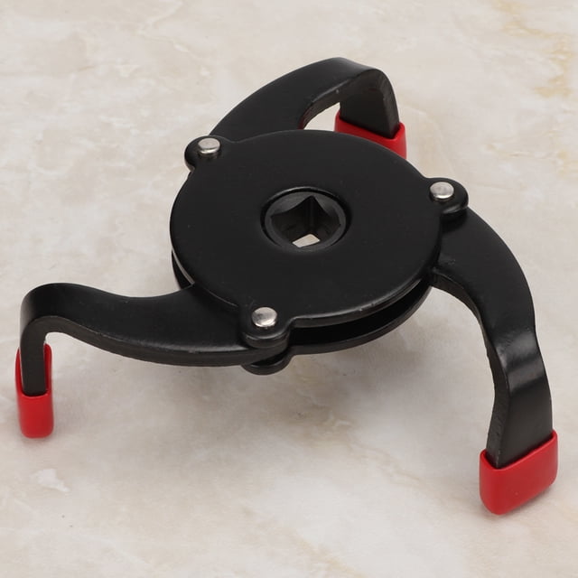Wchiuoe 3 Jaws Oil Filter Wrench, Oil Filter Wrench, Adjustable For Most Car Models