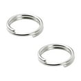 thumbnail image 5 of 2PCS 925 Sterling Silver Split Jump Ring Connector Jewelry Findings Key Ring，DIY Pearl Necklace & Bracelet Enhancer Shortener(8mm), 5 of 5