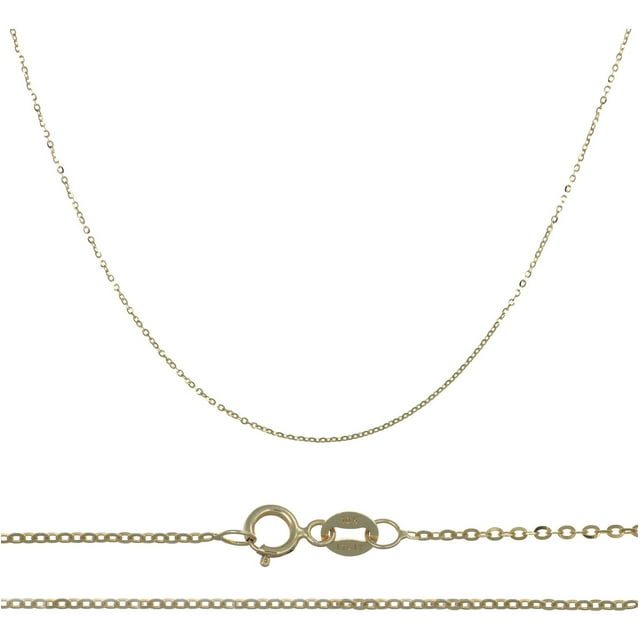 Cadena de oro 10K Imperial Jewelry rolo 55 cm Calibre 0.7 mm