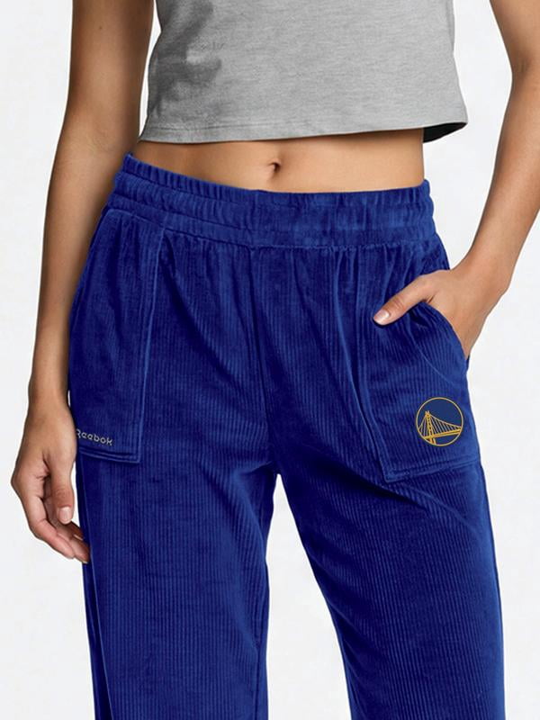 Golden State Warriors Reebok Womens Fashion Fit Fleece Pant