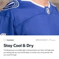 thumbnail image 5 of Men's Fanatics Erik Cernak Tampa Bay Lightning Blue Home Breakaway Player Jersey, 5 of 7