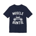 thumbnail image 3 of Muscle auntie gym Weightlifter aunt skeleton barbell aunt Unisex T-shirt, 3 of 8