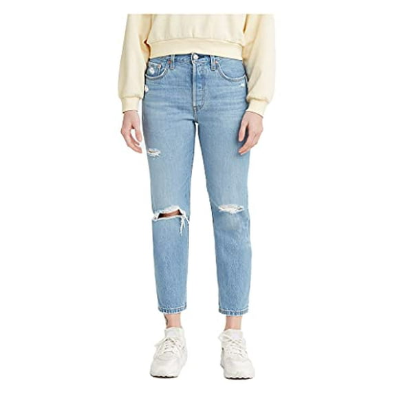 Levi's Women's 501 Crop Jeans, Athens Break (Waterless), 27