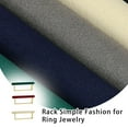 thumbnail image 2 of Ring Holder Rack Storage Rod Placement Show Display Stand Stander Charm Showing Packaging Bracelet Tools Organizer 1076-Creamy White, 2 of 9