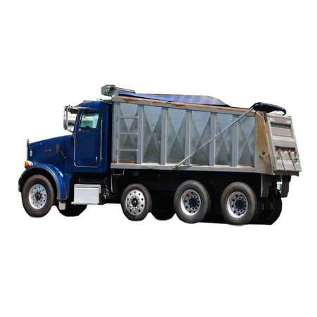 7 x 14 - Dump Truck Mesh Tarp with Spline, Fits Most of Electric or Manual Tarp Systems, Made by (Best Electric Roll Tarp)