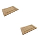 thumbnail image 1 of Alfombrilla de poliéster Inteprter para baño caqui 40*60cm 2piezas, 1 of 6