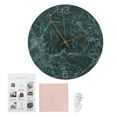 thumbnail image 2 of Reloj de pared ANGGREK Textura de mármol 30 cm, 2 of 8
