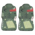 thumbnail image 5 of XMXT 2Pcs Car Seat Cover Decor Protector, Gift Christmas Trees Graffiti Front Seat Covers for Cars SUVs, Universal Fit, 5 of 9